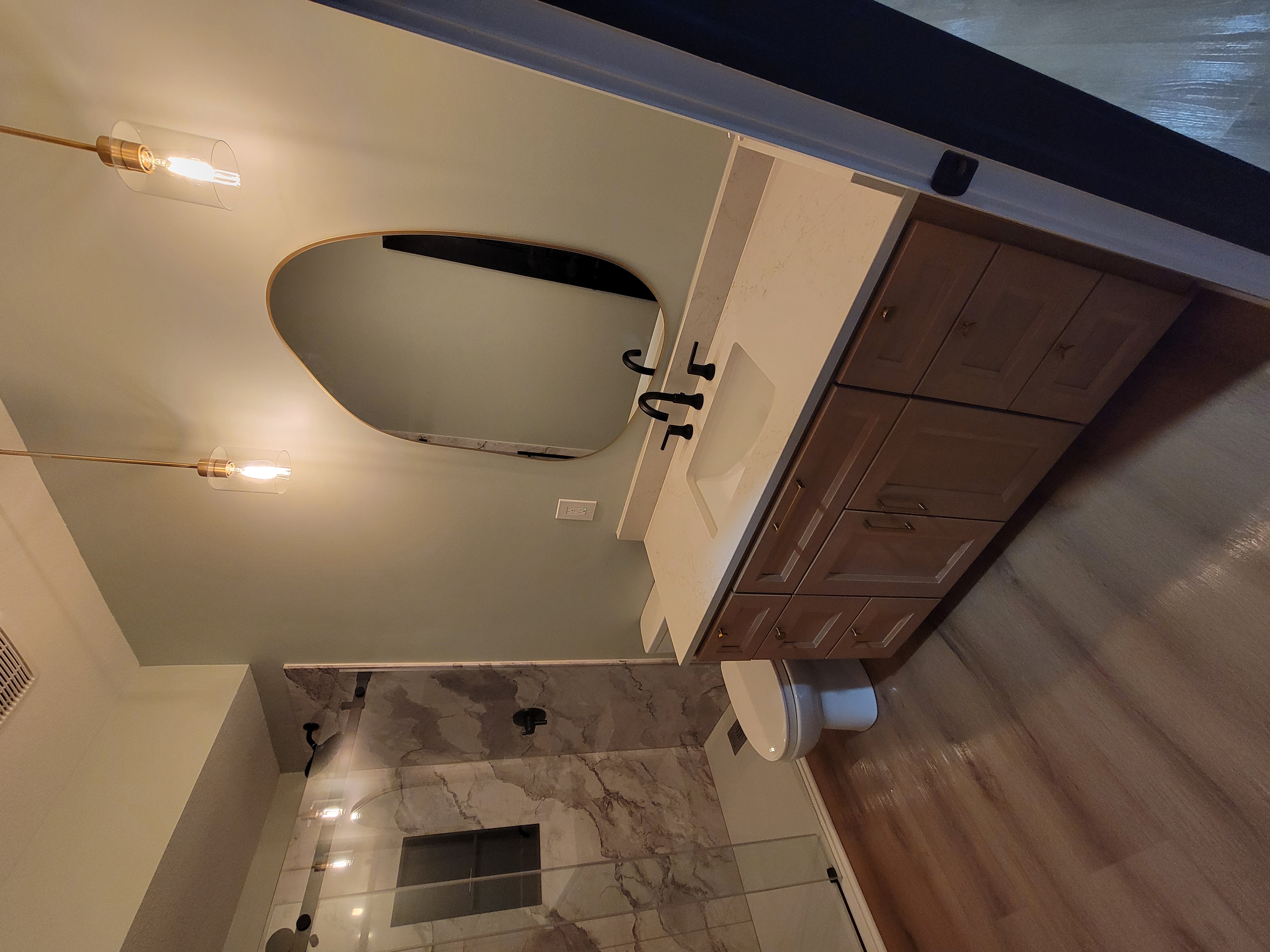 Full Master Bathroom in Overland Park, KS.